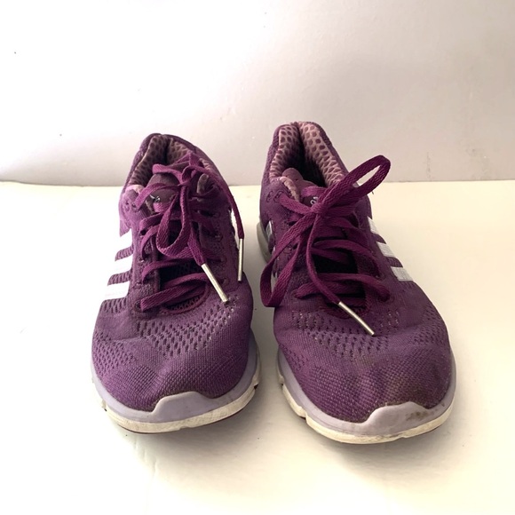 Ladies Purple Adidas Climachill Running Shoes Size 7.5 - Picture 4 of 11